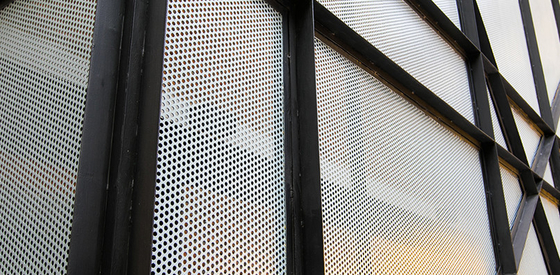 Aluminium-Lochplatten-Gebäude-Fassaden-Zwischenwand-Metallsieb-Blatt