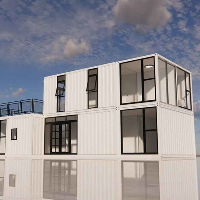 Zweistöckiges Modulhaus für Büroräume und vorgefertigtes Haus zur Vermietung