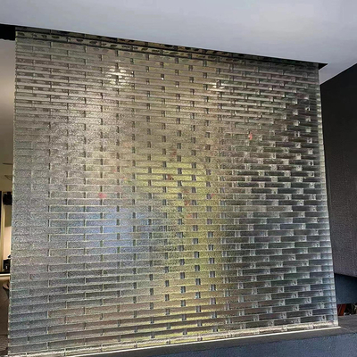 Durchsichtige Vollkörper-Innenglaswand Mosaikfliese für Küchenglasblock