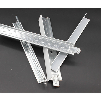 Aufgehängtes Deckensystem Schrauben T-Gitter / Decken T-Bar Leichtstahl Keel Profil