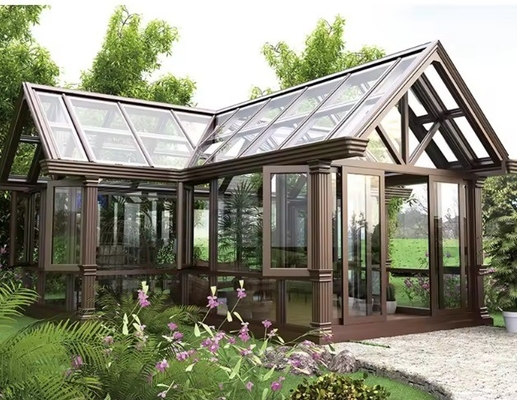 Maßgeschneiderte Größe Glatte Oberfläche Solarglasplatten Dach Sonnenräume für Garten Solarium Zelt