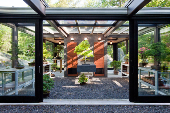 Gehärtetes Glasdach Wintergarten Sonnenzimmer mit Schiebetür und Aluminiumrahmen
