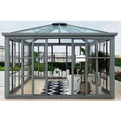 Glashäuser in maßgeschneiderter Größe mit frei stehendem Design und wasserdichtem Aluminiumrahmen