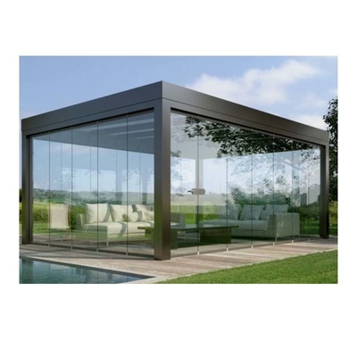 Individuelle Größe Freistehende Sonnenräume aus Aluminiumlegiertem Material Solarium für 4 Jahreszeiten