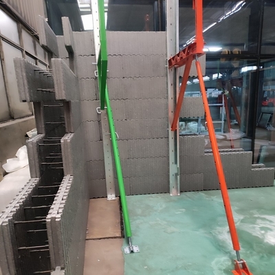 Isolierte Betonformen EPS-Bausteine ICF-Wandbauten Stahlschutz für Langlebigkeit