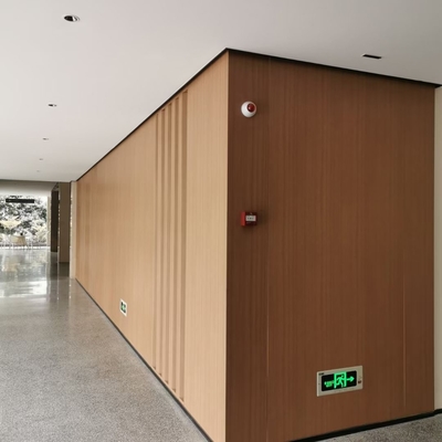 4 mm PVDF-Beschichtung 1220x2440 mm Holzkornfarbe Aluminium-Verbundplatte ACP ACM