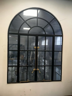 Erschwingliche wetterbeständige Aluminiumglasfenster / feuersichere Stahltüren mit einfacher Installation