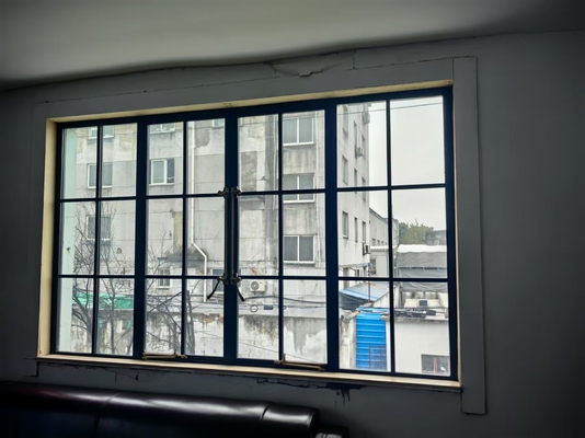 Erschwingliche wetterbeständige Aluminiumglasfenster / feuersichere Stahltüren mit einfacher Installation