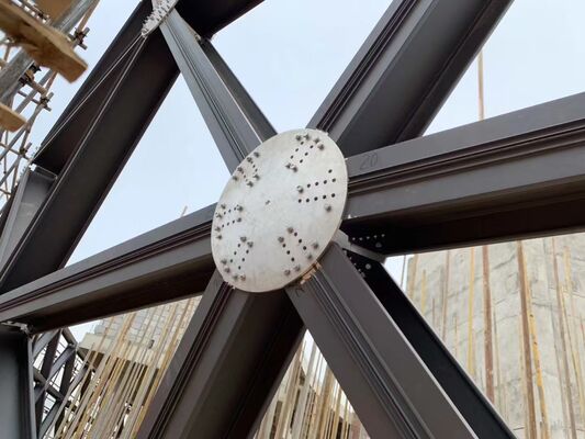 Aluminiumlegierung Kuppeldach Gebäude mit FRP-Faserblech Glas Dachdeckel