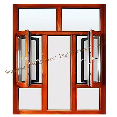 1.4-2.0mm schwarzer Aluminiumsturm Windows, doppelverglastes Hartglas