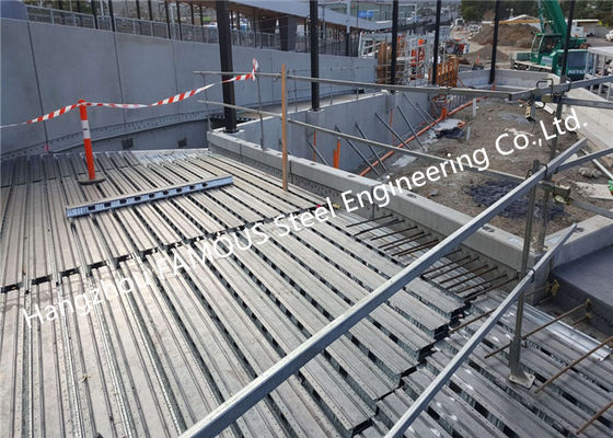 0.8mm-1.2mm zusammengesetzter Metallboden Decking für multi Vollgeschoss ISO9001