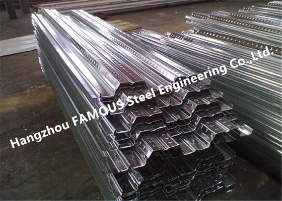 1-3mm runzelte silbernen galvanisierten Decking Boden ISO 3834 Metall