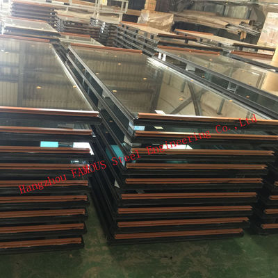 6mm 12A 6mm Aluminiumrahmen-Glas-Fenster