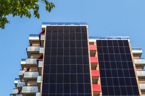 Module des Grad-T5 Solar-PV BIPV für Kaltfassade-System