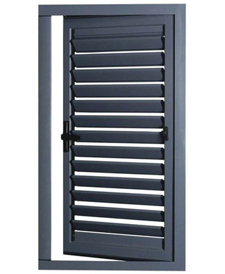 Kundenspezifische verstellbare Lamellenfenster aus Aluminium Breezeway Jalousiefenster