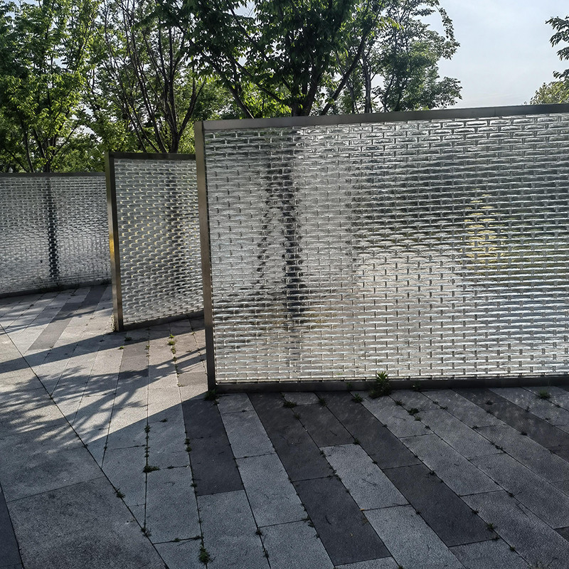 Durchsichtige Vollkörper-Innenglaswand Mosaikfliese für Küchenglasblock