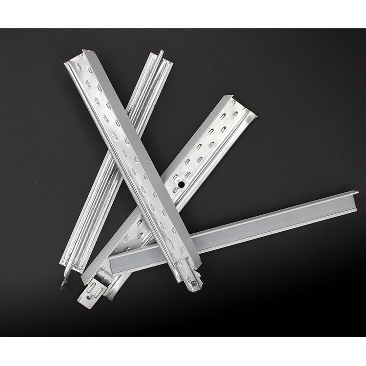 Gebäude T-Deckengitter für PVC-Deckenhängesystem, T-Bar-Metallstangen