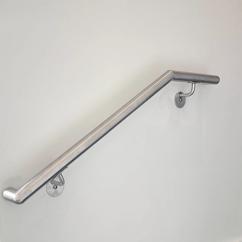 Vintage Design Glas Treppenhandgeländer Pulver beschichtet / poliert / gebürstet / anodisiert